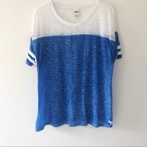 Victoria’s Secret Pink oversized burnout Tee